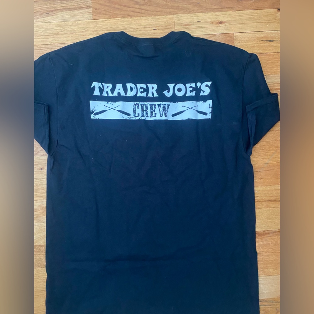 Never worn before Trader Joe’s crew t-shirt